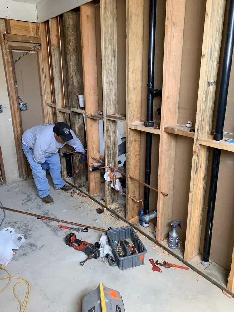 Commercial rough-in plumbing for Gas Line Repair in Wanapum Village